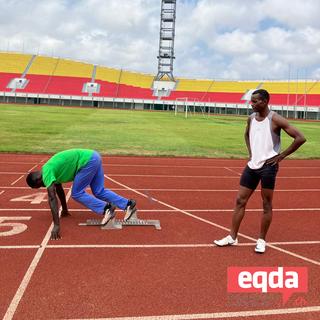 Adolphe Ogouyon - Stade Cotonou - Reportage réalisé dans le cadre du programme suisse d’échange de journalistes En Quête d’Ailleurs . [EQDA]