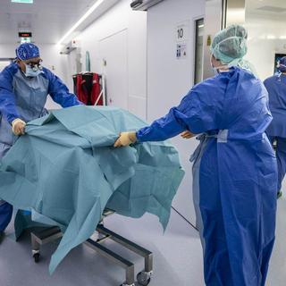 Les coeurs pour les transplantations cardiaques chez les enfants proviennent à 80% de l'étranger. [Keystone]