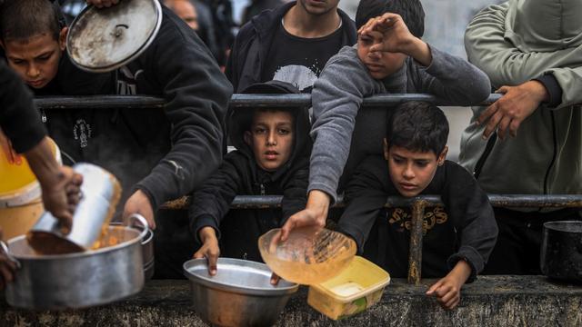 Une "famine de masse" menace la bande de Gaza, selon l'ONU. [AFP - Yasser Qudihe / Middle East Images]