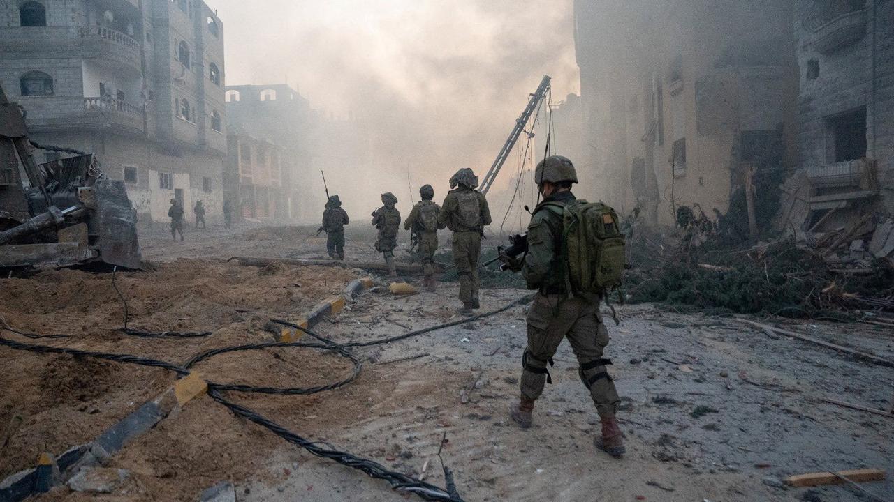 Des soldats israéliens dans la bande de Gaza. [Reuters - Israel Defense Forces]