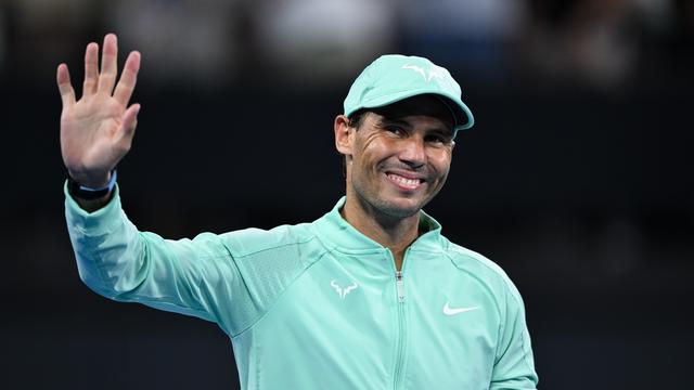Rafael Nadal s'était blessé lors du tournoi de Brisbane. [EPA/Zain Mohammed Australia and New Zealand out]