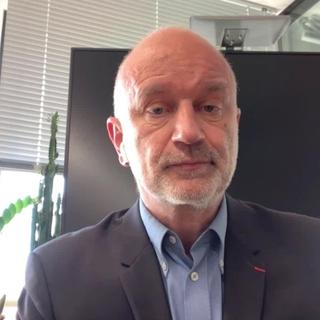 Guillaume Ancel, ancien officier français et spécialiste des questions militaires. [RTS]