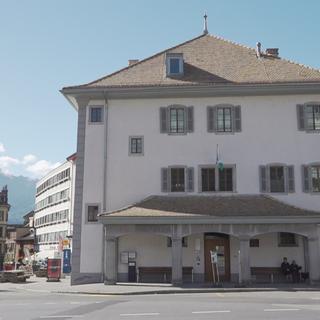 La préfecture d'Aigle. [RTS]