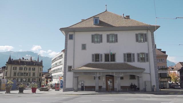 La préfecture d'Aigle. [RTS]