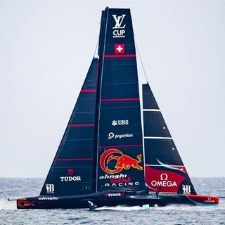 Alinghi n'a toujours pas décroché la moindre victoire. [Keystone]