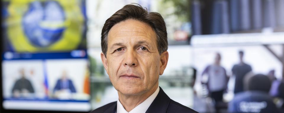 Christian Dussey, diplomate et directeur du Service de renseignement de la Confédération. [Keystone - Alessandro della Valle]