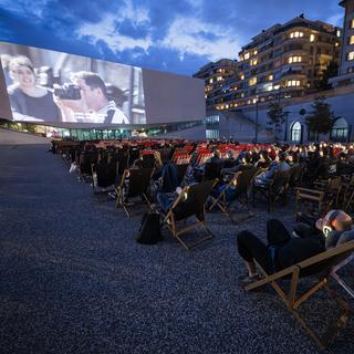 Le Festival du film de Locarno se tient du 7 au 17 août. [Keystone - Valentin Flauraud]