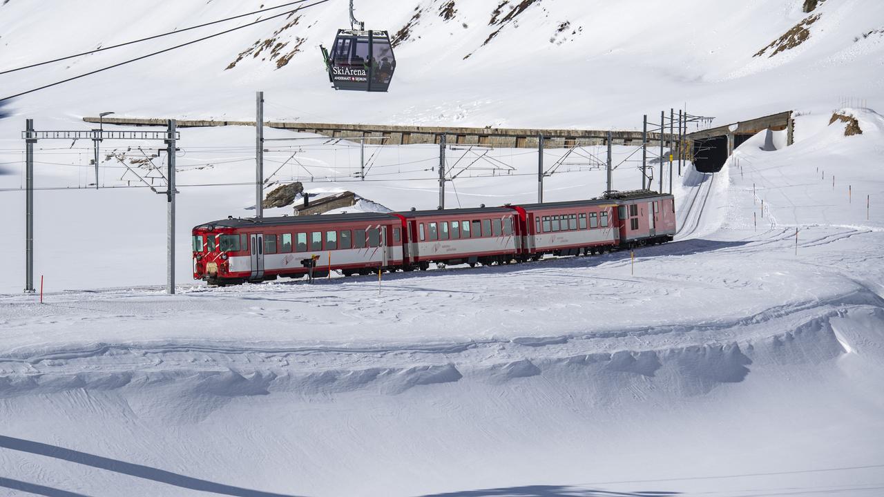 Le col de l'Oberalp (photo d'illustration). [Keystone - Urs Flueeler]