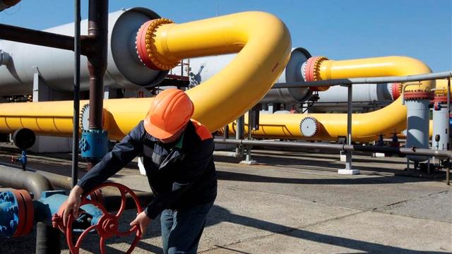 Moscou a assuré mercredi ne pas mener de discussions avec Bakou pour remplacer le gaz russe. [AP/Keystone]