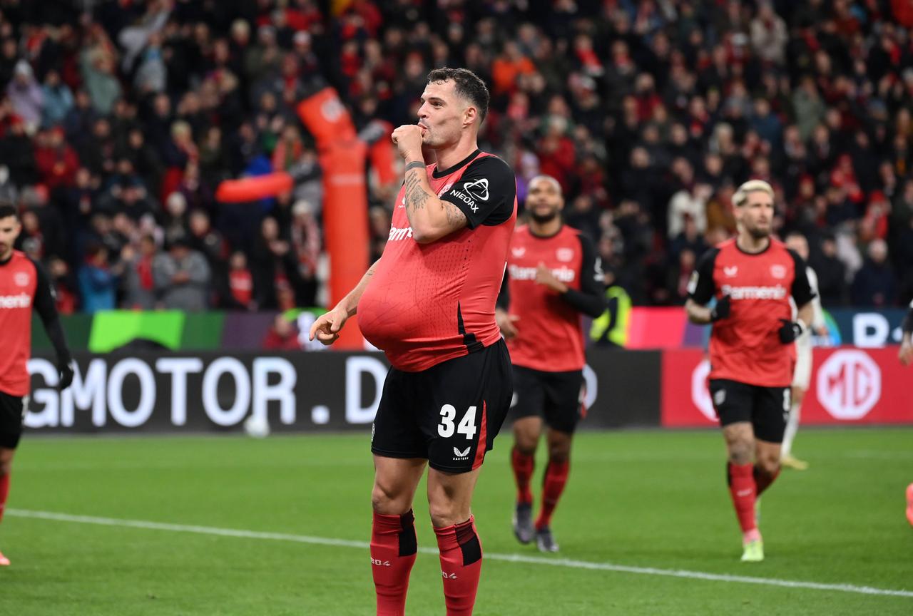 Xhaka sera-t-il à nouveau père dans quelques mois? [IMAGO/Team 2 - IMAGO/Weis/TEAM2sportphoto]