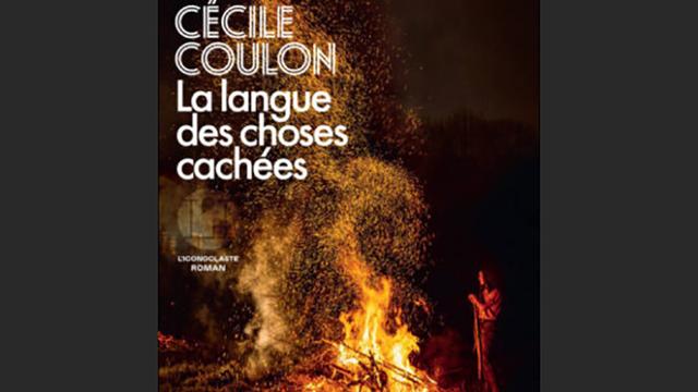 La couverture du livre "La langue des choses cachées", de Cécile Coulon. [Editions l'Iconoclaste]