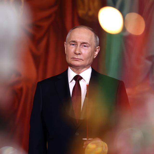 Le président russe Vladimir Poutine sera investi le 7 mai pour un cinquième mandat. [Keystone]