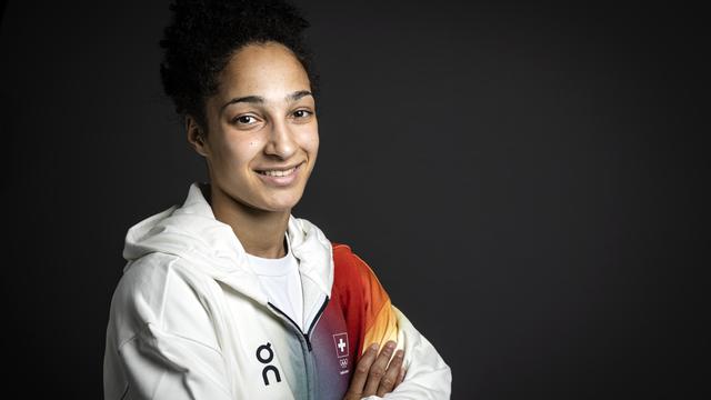 Binta Ndiaye est l'un des plus grands espoirs du judo helvétique. [KEYSTONE - MICHAEL BUHOLZER]