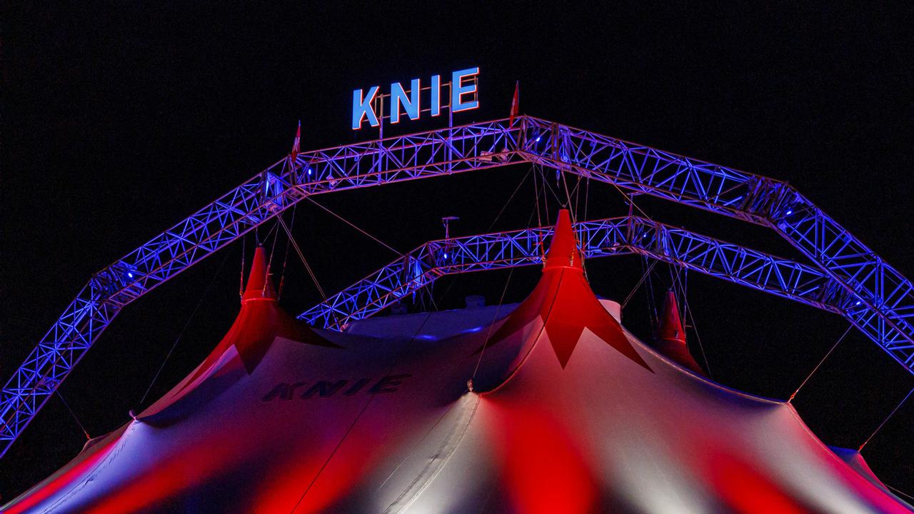 Le chapiteau du Cirque Knie. [Keystone - Patrick B. Kraemer]