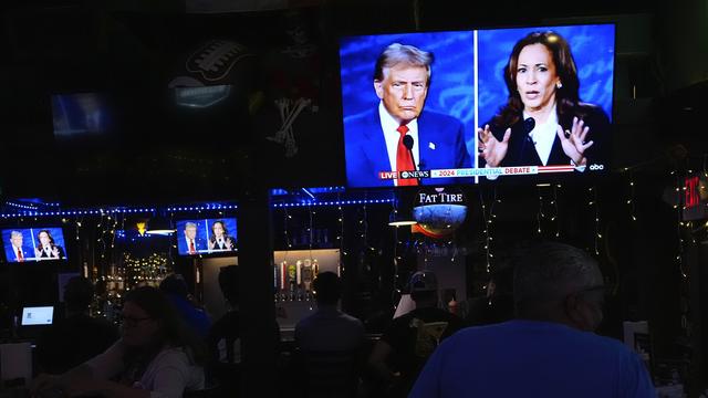 Donald Trump refuse de débattre une nouvelle fois avec Kamala Harris. [KEYSTONE - REBECCA BLACKWELL]