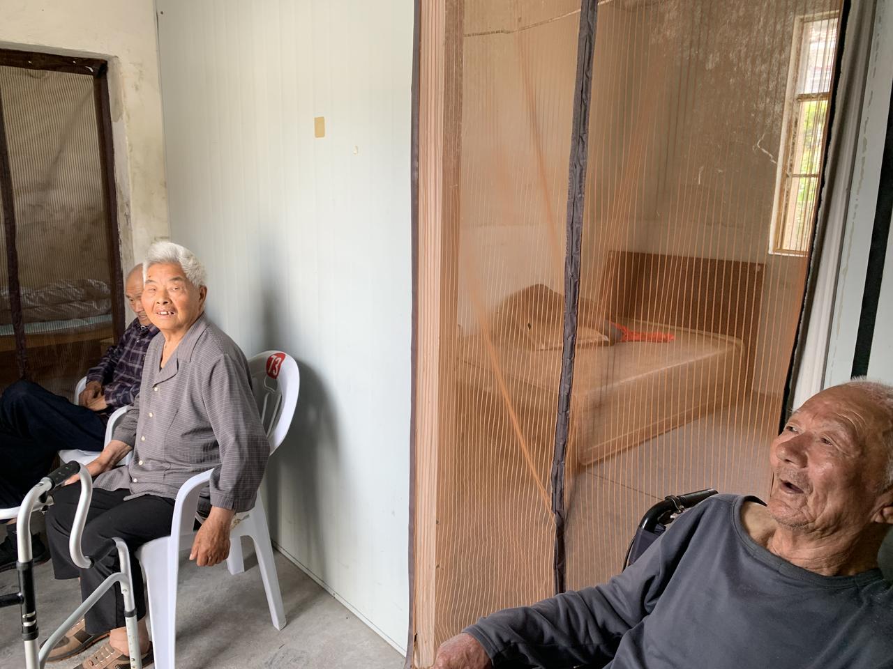 Une petite maison de retraite dans la province du Jiangsu en Chine. [MICHAEL PEUKER]