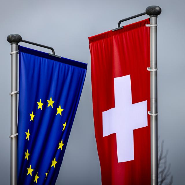 La conclusion des négociations entre la Suisse et l'Union européenne est attendue ce vendredi à Berne. [Keystone - Michael Buholzer]