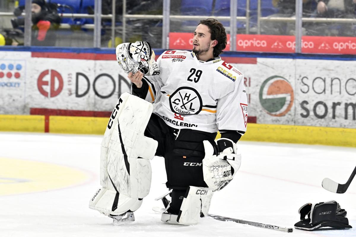 Le Chaux-de-Fonnier Thibault Fatton a longtemps été le troisième gardien de Lugano. [freshfocus - Michela Locatelli]