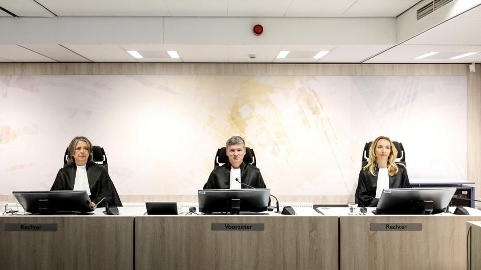 Lourdes peines de prison pour le meurtre d'un journaliste aux Pays-Bas. [ANP via AFP - SEM VAN DER WAL]