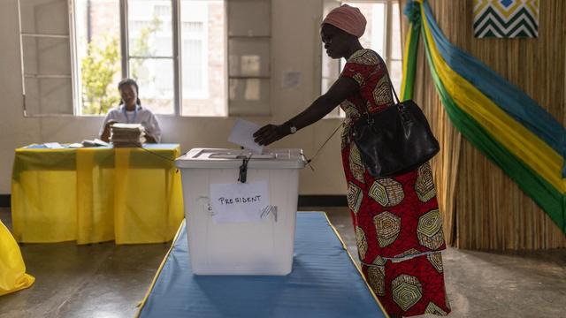 Au Rwanda, Paul Kagame est candidat pour un quatrième mandat. [afp - Guillem Sartorio]