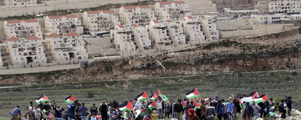 Israël a colonisé autant de territoires palestiniens en six mois que lors des trente dernières années. [Keystone/AP Photo - Mahmoud Illean]