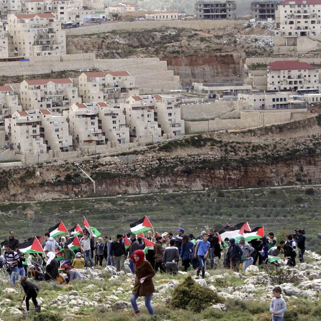Israël a colonisé autant de territoires palestiniens en six mois que lors des trente dernières années. [Keystone/AP Photo - Mahmoud Illean]
