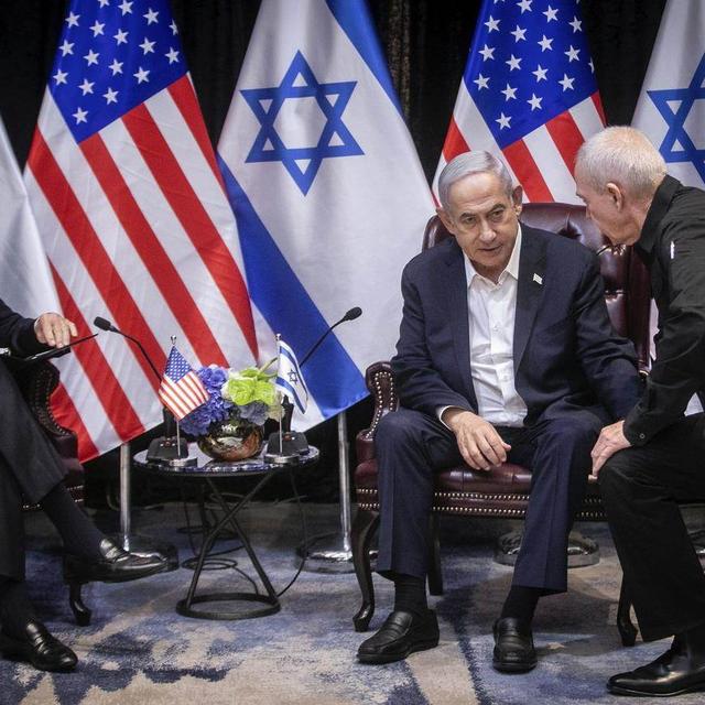 Les Etats-Unis sont le premier allier d'Israël et de son Premier ministre. [Keystone]