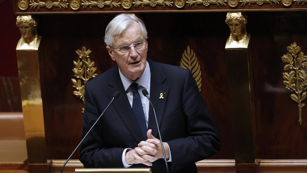 Le Premier ministre français Michel Barnier. [Keystone - EPA/YOAN VALAT]