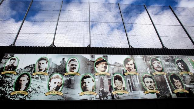 Le mur de Belfast. [AFP - Paul Faith]