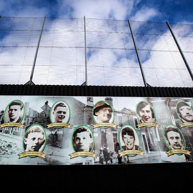 Le mur de Belfast. [AFP - Paul Faith]