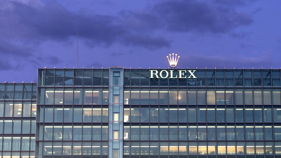 Unia dénonce "des dizaines" de cas de harcèlement au siège mondial de Rolex à Genève. [Keystone - Gaëtan Bally]