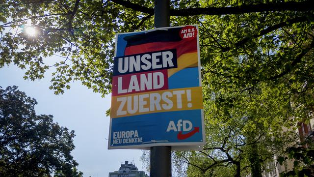 Le parti allemand d'extrême droite AfD reste sous surveillance étroite. [KEYSTONE - MICHAEL PROBST]