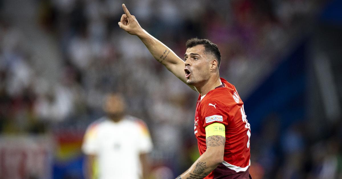 Granit Xhaka: "On peut être fier!" - rts.ch - UEFA Euro