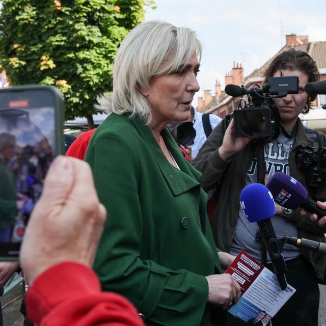 Le financement de la campagne présidentielle de Marine Le Pen en 2022 visée par une enquête. [afp - Denis Charlet]