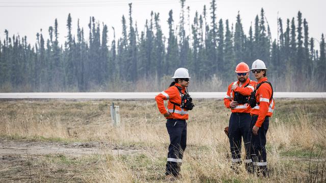 La saison des feux de forêt a commencé plus tôt que prévu dans l’Ouest du Canada. [Keystone - Jeff McIntosh/The Canadian Press via AP]