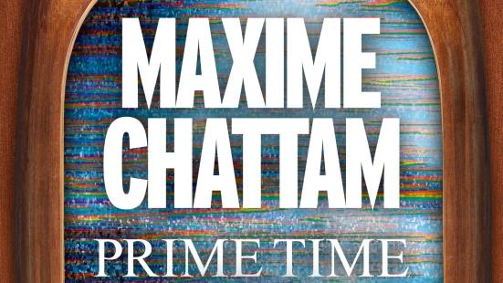 Couverture du livre "Prime Time" de Maxime Chattam, 2024. [Ed. Albin Michel]