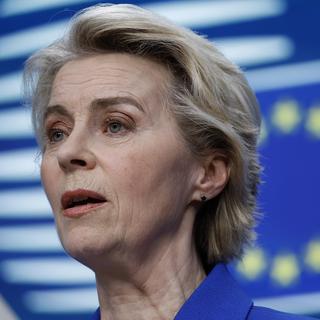 Ursula von des Leyen est attendue vendredi après-midi à Berne pour signer l'accord-cadre avec la Suisse. [AP Photo / Keystone - Omar Havana]