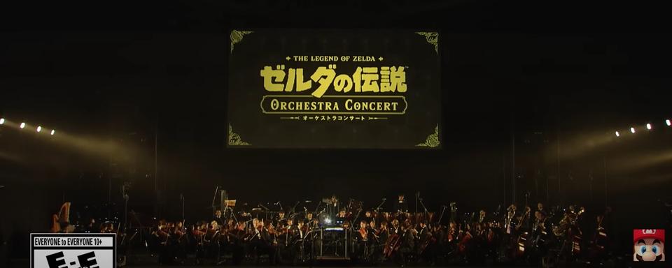 Concert des musiques des jeux vidéo de la franchise "The Legend of Zelda" à Tokyo. [Youtube: Nintendo of America]