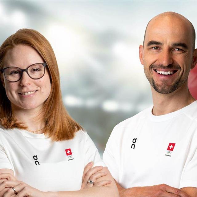 Nina Christen et Nino Schurter [Swiss Olympic]