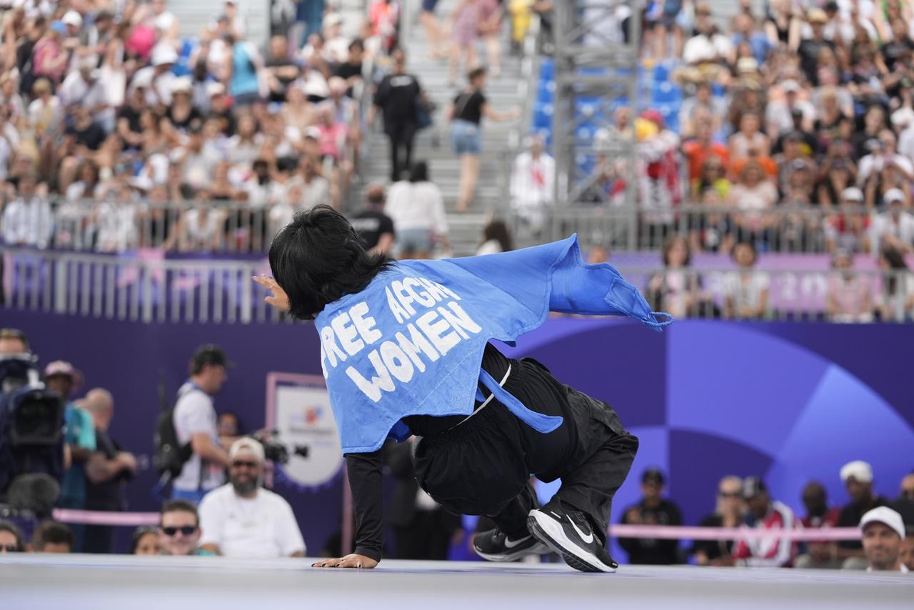 Le Comité international olympique a disqualifié l'athlète après son intervention du 9 août qui, d'après lui, violait l'article 50 de la Charte, qui prohibe toute "sorte de démonstration ou de propagande politique" sur les sites liés à la compétition. [KEYSTONE - FRANK FRANKLIN]