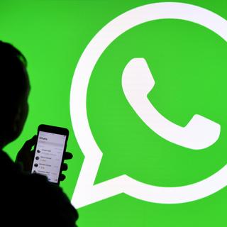 L'application de messagerie Whatsapp remplace les numéros obligatoires par des pseudos. [Keystone/DPA - Carsten Rehder]