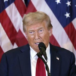 Le discours anti-migrants de Donald Trump se durcit, les accusant d'importer de "mauvais gènes". [Keystone]