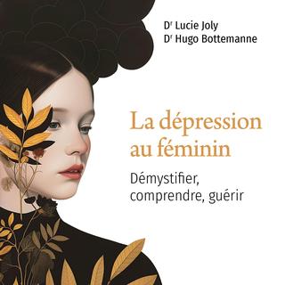 La couverture du livre "La dépression au féminin" (2024) aux Éditions du Rocher. [Éditions du Rocher]