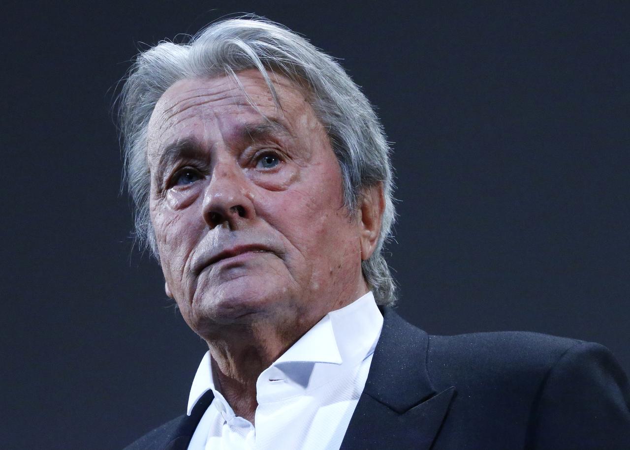 L'acteur français Alain Delon.