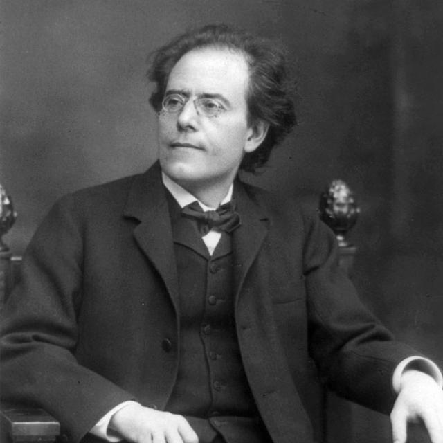 Gustav Mahler en 1909. [Domaine public]