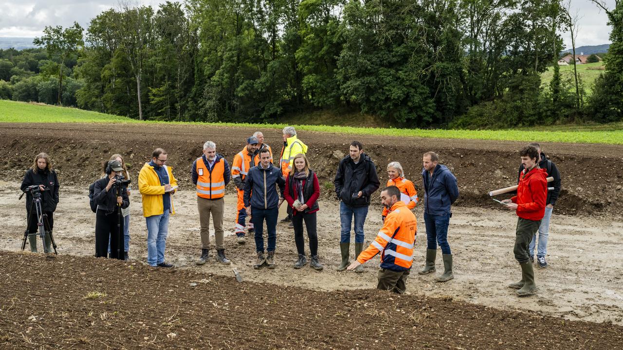 Le canton de Vaud lance un plan d'action pour protéger et valoriser ses sols. [Keystone - Jean-Christophe Bott]