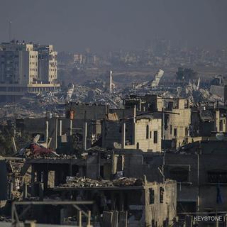 Le dernier grand hôpital opérationnel dans le nord de la bande de Gaza est hors service. [Keystone]