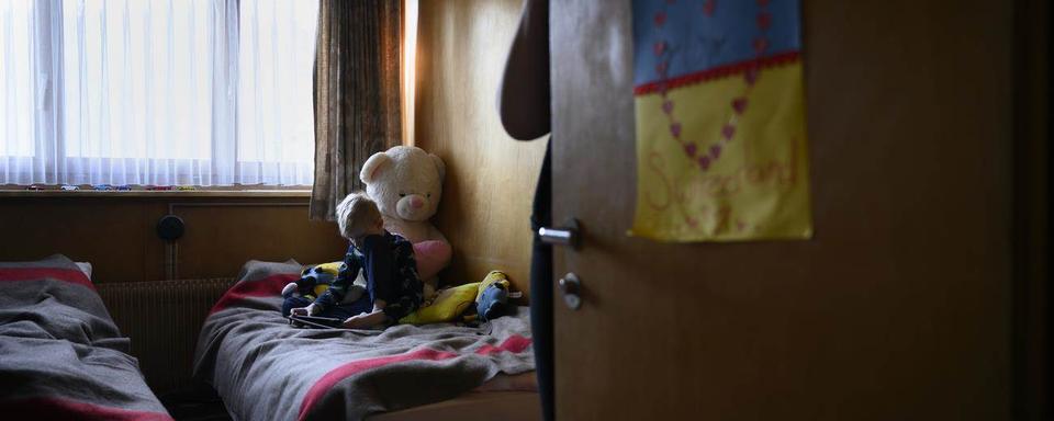 Accusée notamment par l'ONU, la Russie nie toute "déportation" d'enfants ukrainiens. [Keystone]