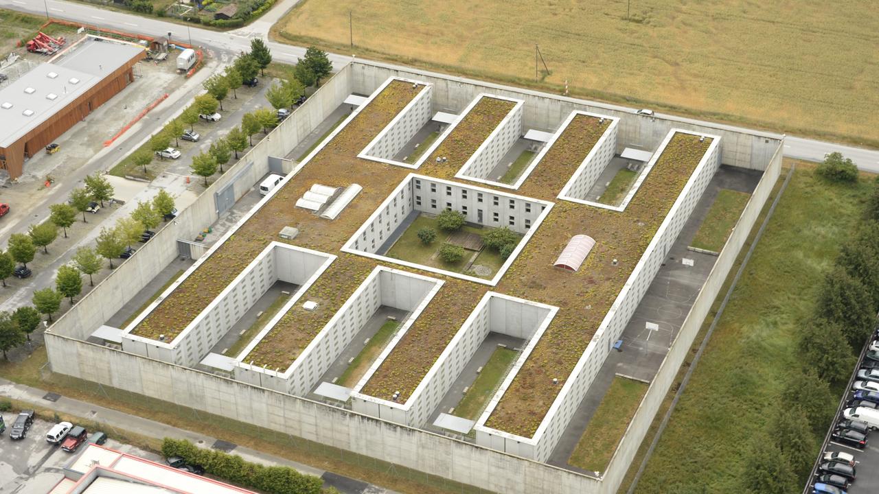 La prison des Îles à Sion. [Keystone - Maxime Schmid]