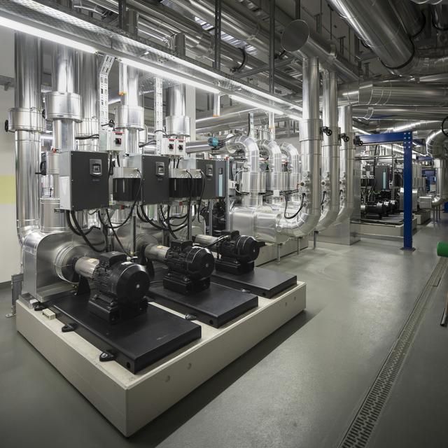 Le Centre national suisse de calcul scientifique à Lugano installe un supercalulateur compatible avec les dernières innovations en termes d’intelligence artificielle. [Keystone - KEYSTONE/Gaetan Bally]
